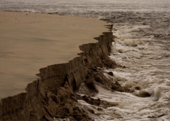 NASA California sinking