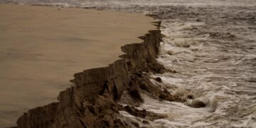 NASA California sinking