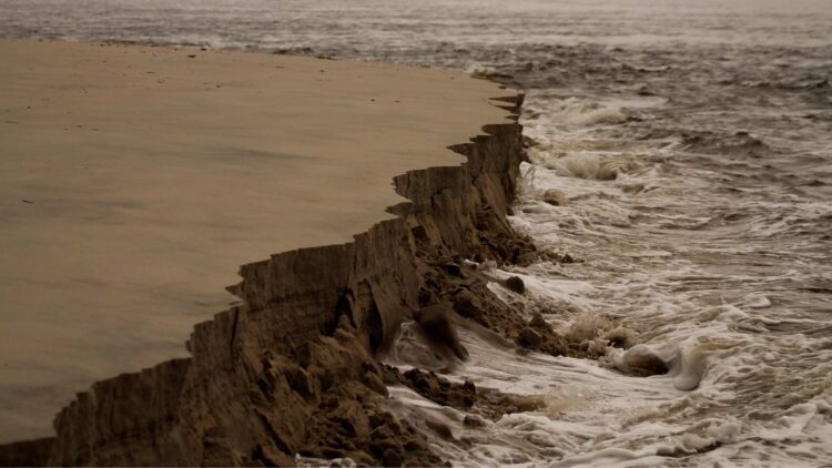 NASA California sinking