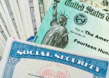 Social Security paper check