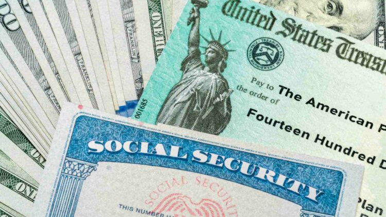 Social Security paper check