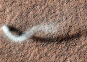NASA Reveals Eerie New Mars Video: Perseverance Catches Giant Dust Devil Racing Across Jezero Crater