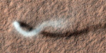NASA Reveals Eerie New Mars Video: Perseverance Catches Giant Dust Devil Racing Across Jezero Crater