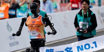 Goodbye Sci-Fi—Real-Life Robots Compete in China’s Half Marathon—But Only a Few Crossed the Finish Line