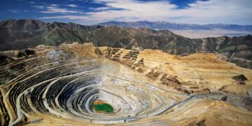 Bingham Canyon Mine in Utah is the world's largest excavation, more than 2.5 miles wide and 0.75 miles deep, visible even from space