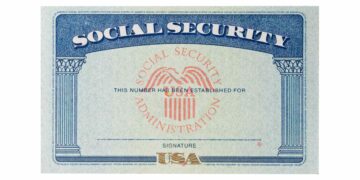 Digital access to Social Security number
