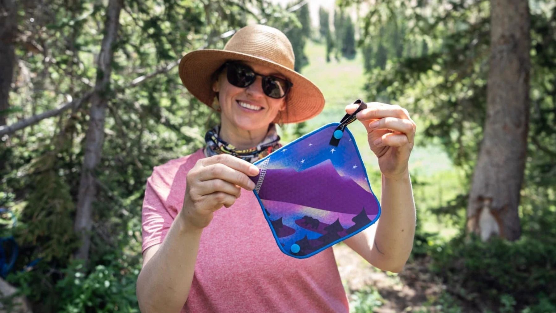 Kula Cloth - the invention that is revolutionizing feminine hygiene in the wilderness - avoids disposables