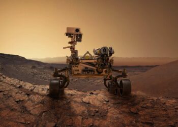 NASA captures a “dust devil” as Perseverance explored the Martian surface - Mars continues to amaze