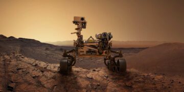 NASA captures a “dust devil” as Perseverance explored the Martian surface - Mars continues to amaze