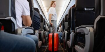 It's official: getting up before the signal on an airplane will cost you more than a $60 fine in this European country