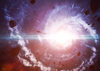 the universe may have Big Bang scars and the first visual evidence of cosmic strings has just been detected