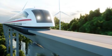 It's official - China accelerates into the future with a magnetic levitation train that promises to reach 600 km/h (600 mph)