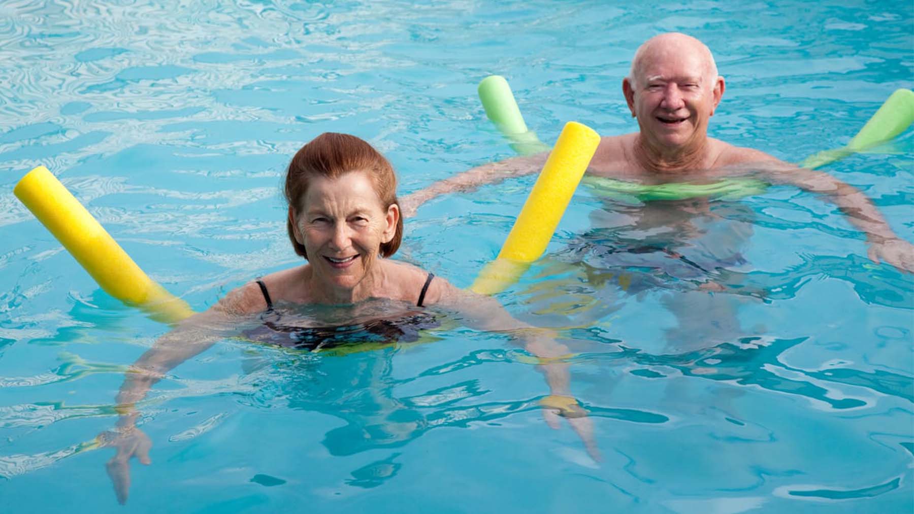 Confirmed - if you are over 65, the most important thing to do is to wait before getting in the water after the sun