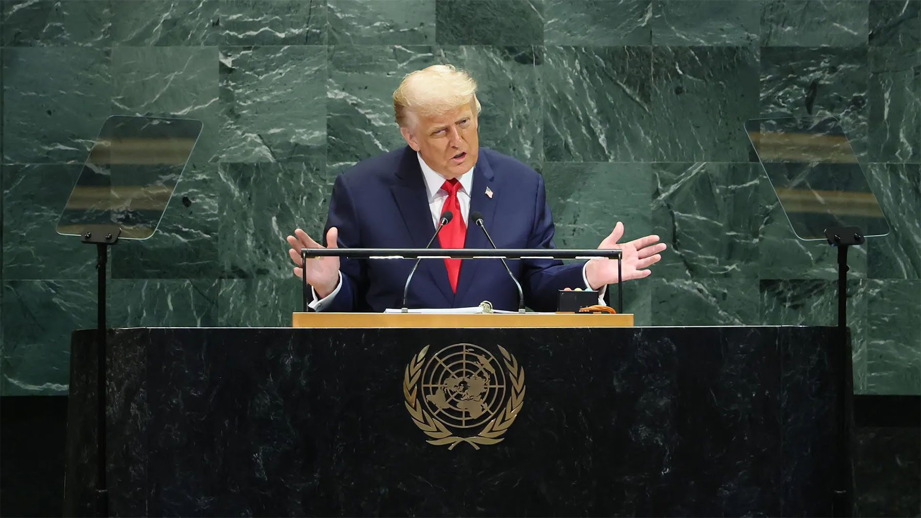 Scandal at the UN—Donald Trump denies climate change and calls it “the greatest scam in history” while scientists and island nations accuse him of betraying the most vulnerable
