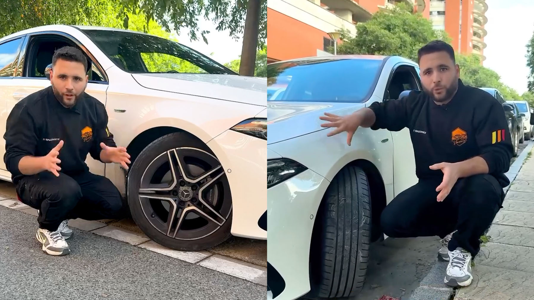 Juan José Vicente Pizarro, mechanic—“Don't leave your car parked with the wheels turned, because that could end up sending it to the repair shop”