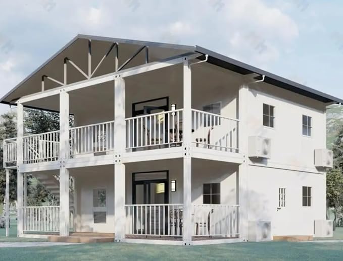 This is Amazon's modular tiny house that is revolutionizing the real estate market—it costs less than $50,000 and includes a bathroom, kitchen, and terrace