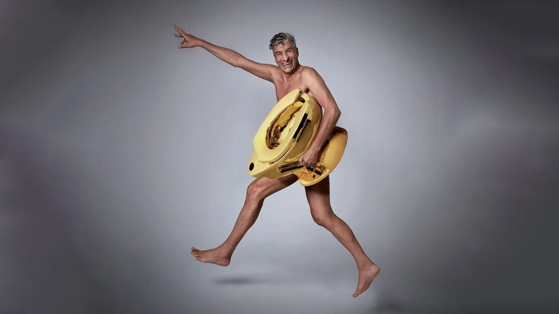 It's official—Maurizio Cattelan's most provocative work—a 223-pound gold toilet—is looking for a new owner in New York City