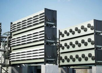 This is Mammoth, the Icelandic plant ten times larger than Orca that is removing CO₂ from the air using geothermal energy