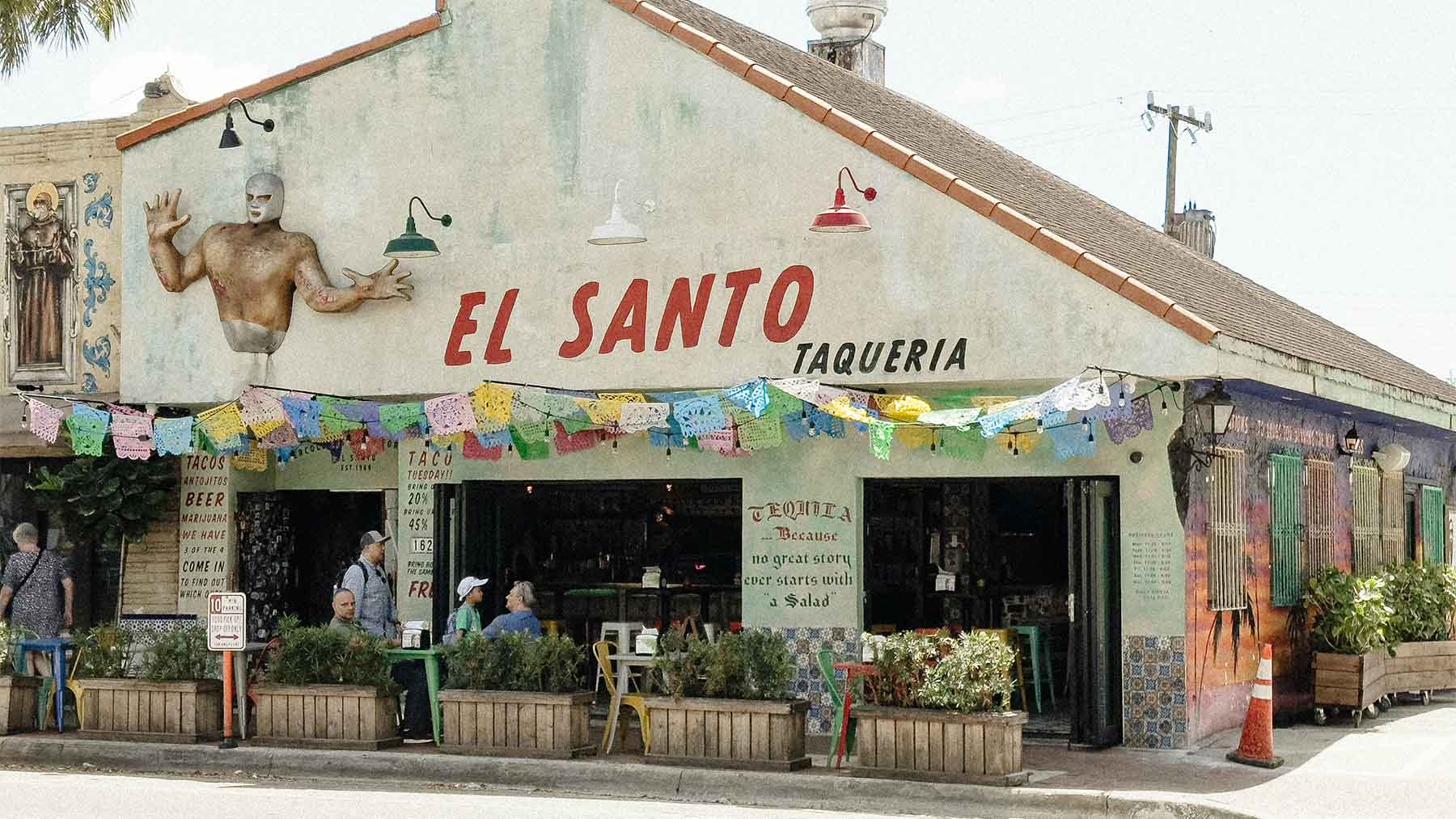 Farewell to El Santo Taquería—the iconic Calle Ocho restaurant closes its doors and makes way for El Cuban Diner, the new temple of Cuban-American fusion cuisine