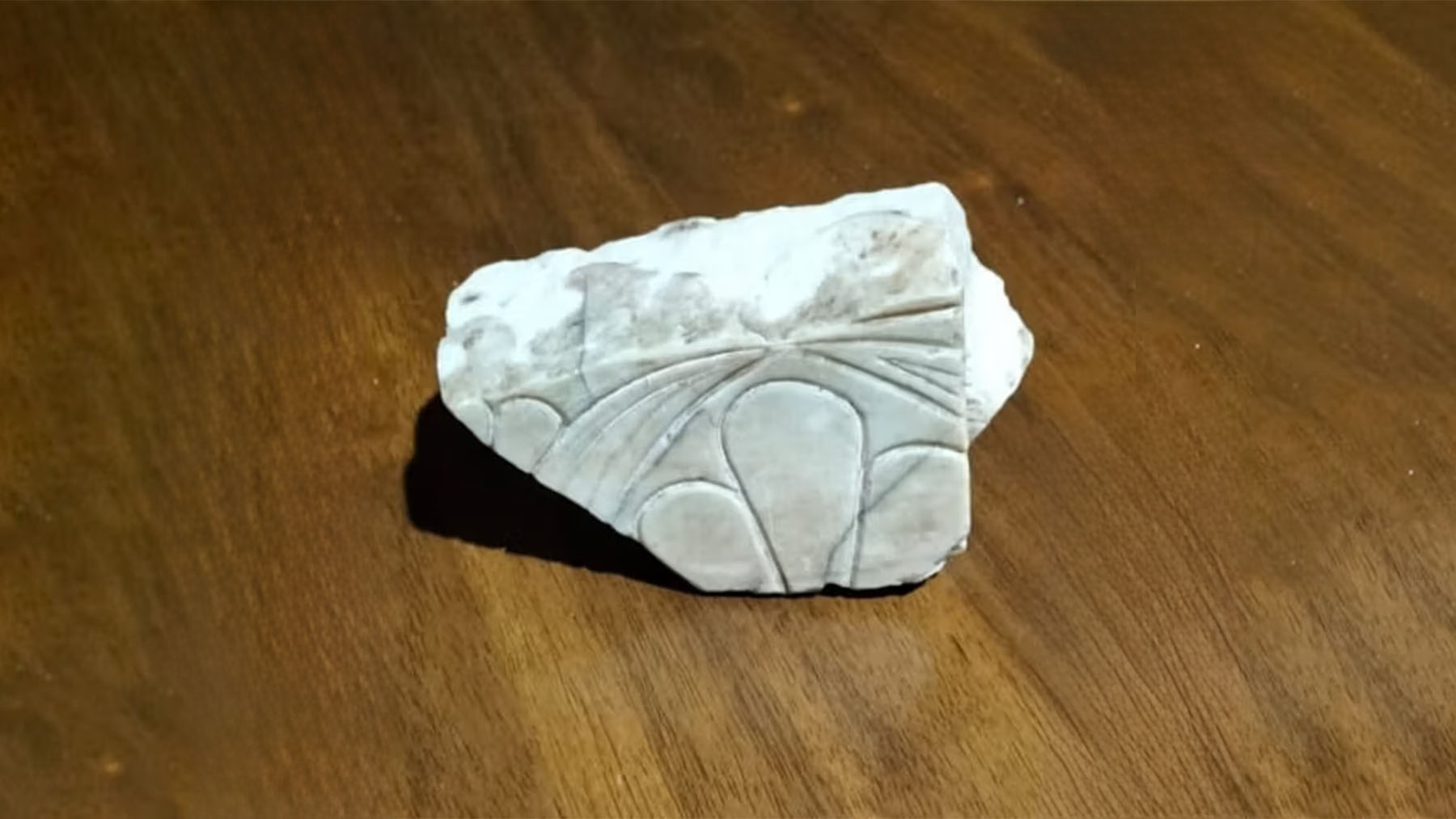Confirmed—a fragment of the oldest temple on the Acropolis appeared in a house in southern Chile after 80 years hidden away
