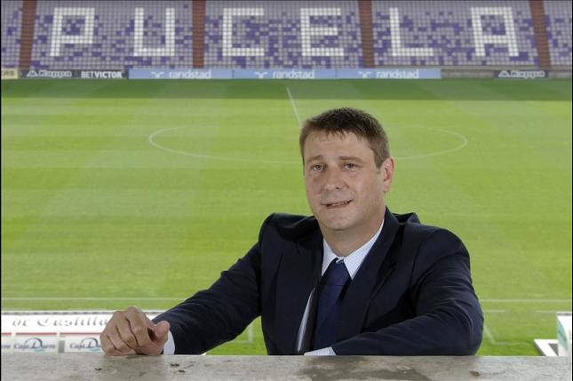 Suárez, optimista con el futuro del Real Valladolid