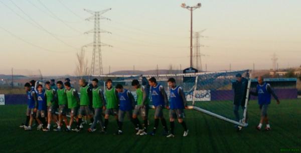 Vuelta a los entrenamientos tras las vacaciones de Navidad
