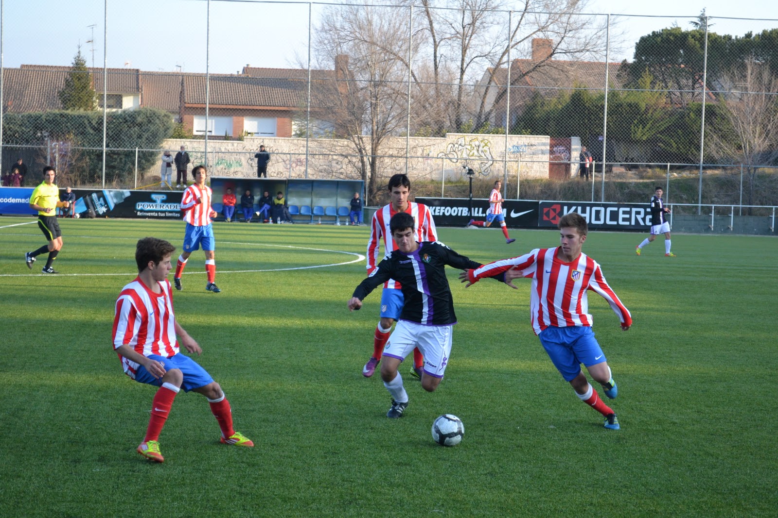 El Juvenil DH no pudo con el Atlético