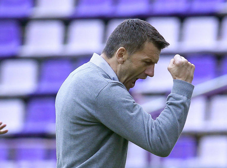 "Lo único que me importa es mi equipo y el partido contra el Guadalajara" 1 Djukic || Foto: El Norte de Castilla