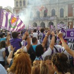 Valladolid rinde pleitesía a los héroes del ascenso 47 Ascenso 46