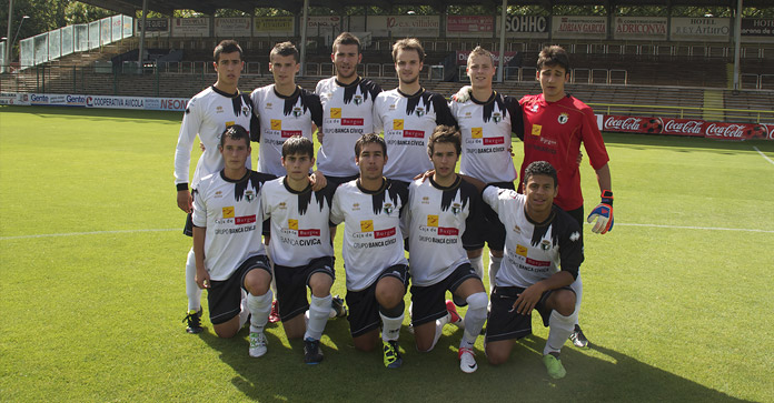 Estreno del Juvenil B ante el Burgos CF