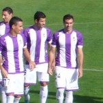 El Real Valladolid cae ante el Getafe en el I Trofeo Canal de Castilla 25 Balenziaga Guerra Peña