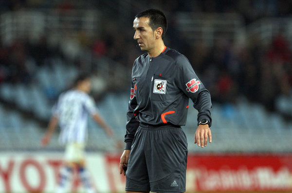 Pérez Montero será el árbitro en Pamplona 1 Pérez Montero