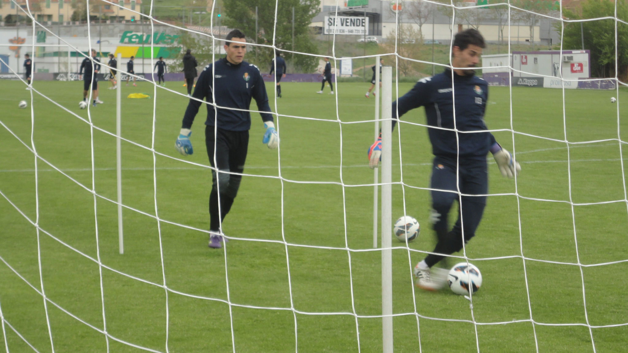 Renovación y salida de Dani Hernández 1 Entrenamiento 30 abril 13