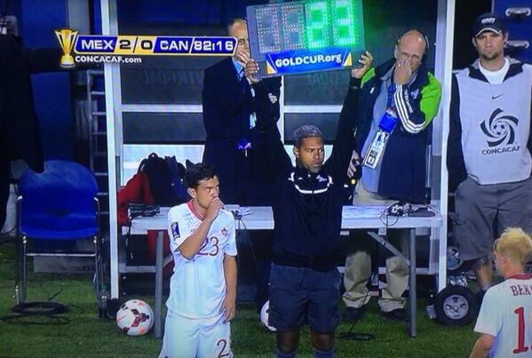 Keven Alemán se estrena en la Copa de Oro