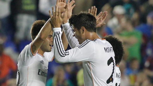 A falta de Cristiano, buenos son Morata y Jesé