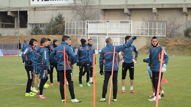 Lluvia y sudor en la última sesión de 2013 1 Foto: Sergio Sanz