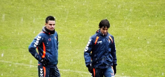 Peña Álvaro Rubio Entrenamiento Zorrilla Nieve1