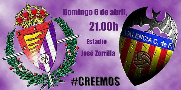 Valladolid Valencia creemos