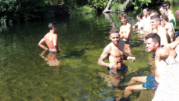 Primera paliza en Mondariz