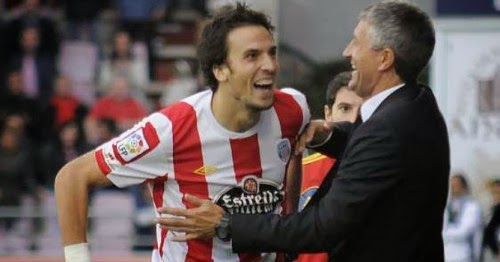 No solo un nueve 1 Óscar Díaz y Quique Setién
Foto: Fútbol de Lugo