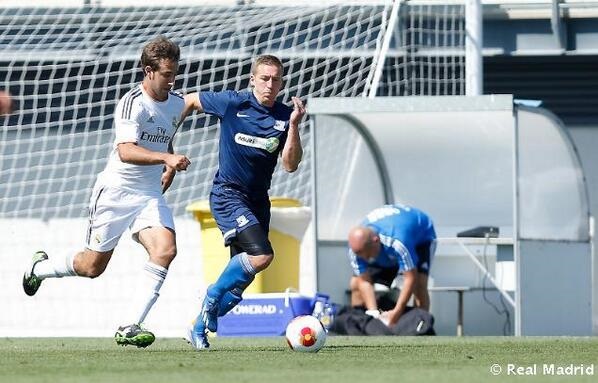 Ángel García, encarador y muy físico 1 Ángel García