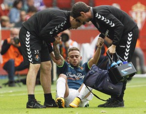 Roger, seis meses KO 2 Roger || Foto: Real Valladolid