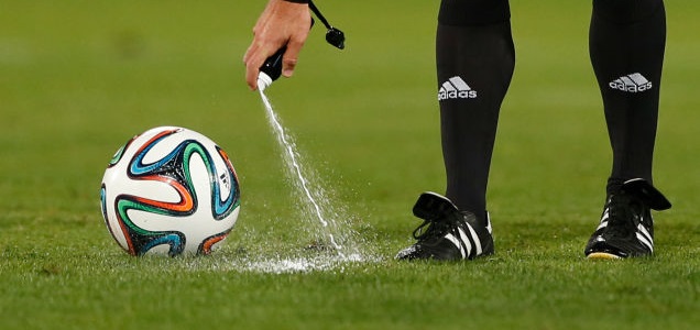 El Real Valladolid ya conoce el beneficio del spray