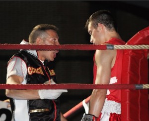 Dan Bukur, antes del segundo asalto || Foto: Rosa M. Martín