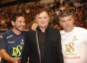 Ganó quien no jugó... y quien más lo necesitaba 2 David DeMaría, Camacho y Onésimo Foto: Desafío Valladolid