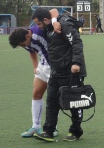 El Juvenil A sentencia en diez minutos 2 Mayoral, con Senén Cortegoso Foto: Sergio Sanz