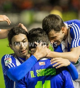 Sobrino, goleador en El Sadar