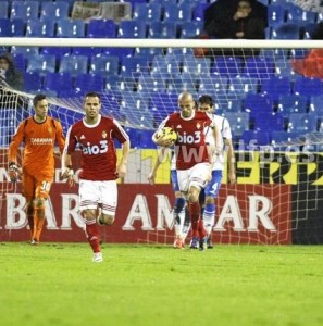 Yuri, tras el gol marcado