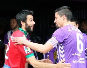 Jesús Rueda: "La justicia tendrá que actuar" 2 Rueda, con Rubén Sanz || Foto: Real Valladolid