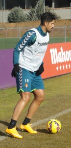 Túlio de Melo durante un entrenamiento Foto: Sergio Sanz
